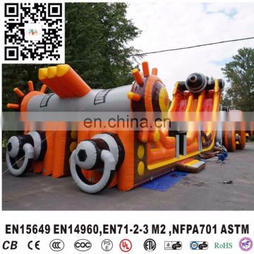 2016 New arrived cannon slide ,inflatable cannon slides, colorful infaltable slides for sale