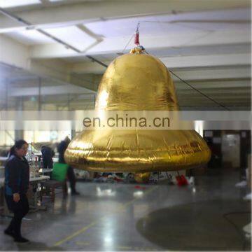 Hanging inflatable bell for christmas decoration sam yu 2777