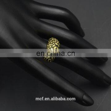 MCR-0055 wholesale latest gold magic punk pop ring for men