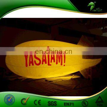 Advertising Helium Balloon, LED Inflatable Airship, Helium Blimp Balloon photo-2