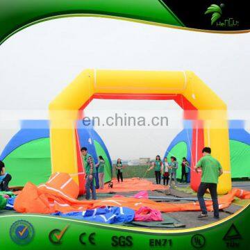 Colorful Commercial Inflatable Wide Tube Race Star and Finish Line Gate Arch for Event photo-3