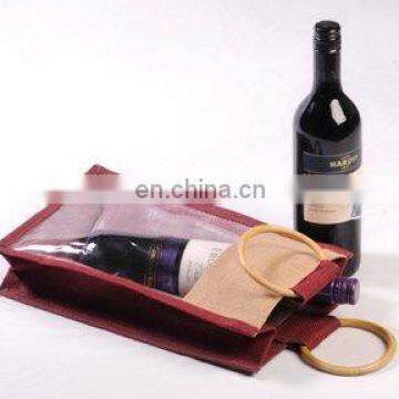 Jute Wine Bag