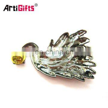 Diy Your Own Small Quantity Metal Custom Logo Soft Enamel Rhinestone Lapel Pin photo-2