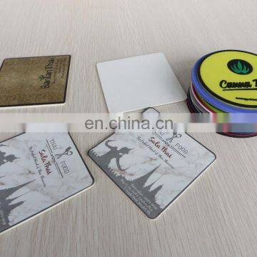 Custom Absorbent Disposable Cardboard Coasters in Cheap Price photo-5