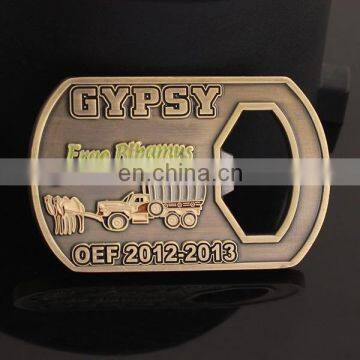 custom LOGO metal bottle opener souvenir gift