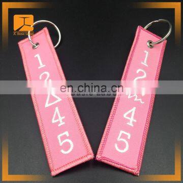 Wholesale Embroidery Tags Custom Flight Keychains photo-2