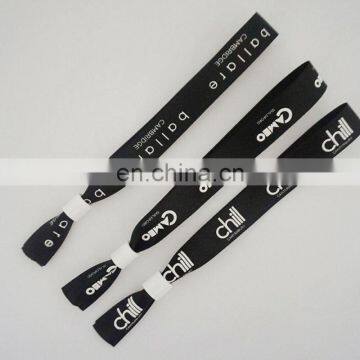 Newest Design Adjustable Woven Festival Fabric Wristband photo-5