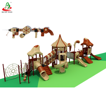 New Arrival Outdoor Playground Facility Kids Plastic Tunnel Residential Plastic Outdoor Playground Equipment photo-3