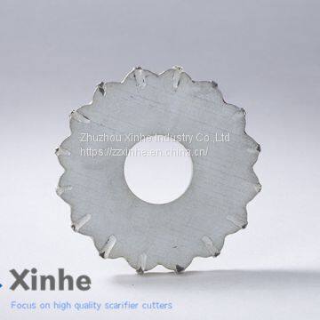 16PT Spike Pin Edges Concrete Tct Tungsten Carbide Scarifier Large Flat Milling Scarifier Cutters photo-2