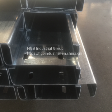 Factory Direct Export 1.5mm Thickness Galvanized Steel C Channel