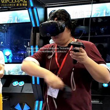 Kat Walk VR Shooting Gun Ride War Arcade Game Machine Cinema 9d Simulator Virtual Reality