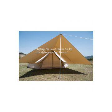 Bell Tent With Stove Jack,Awning Waterproof Canvas Tent Price Breathable Canvas Tent Manufacturer photo-2