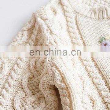 2020 Spring Girls' Jacket Embroidered Flowers Kids Coats Childrenswear Wholesale photo-5