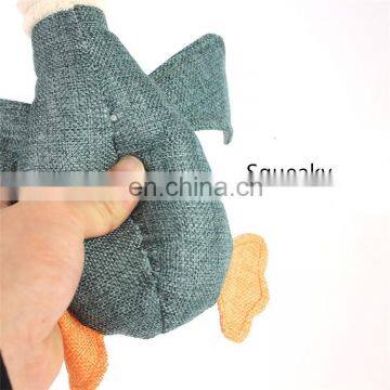 Hot Selling Durable Wild Goose Squeaky Interactive Canvas Dog Toy photo-4