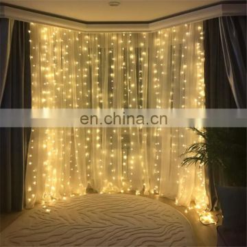 3Mx3M 300 LED for Home and Holiday Decorative Weddings xmas String Fairy Curtain Garlands Lights