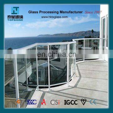 Frameless Tempered Glass Railings With Spigot Bracket photo-4