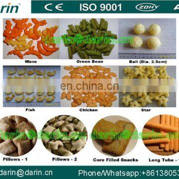 Twist Snack Potato Pellets Making Machinery/corn Curls Food Extruder