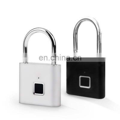 Fingerprint Lock Keyless Waterproof Anti-Theft Smart Lock Fingerprint Padlock Zinc Alloy Intelligent Safety Electronic DoorLock photo-3