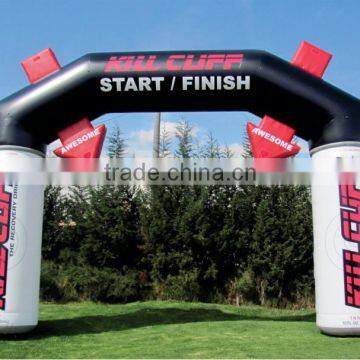 2016 Unique design outdoor advertising inflatable arch, inflatable arch for car advertising