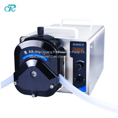 Peristaltic pump for experimental liquid transfer