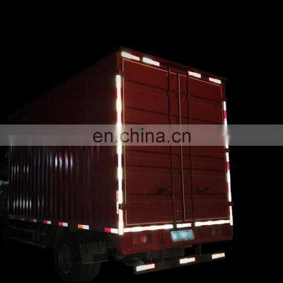 Red/White 147*47*6mm Reflective Safety Plate Tape Reflector Sticker for Car Truck 10Pcs 20Pcs 30Pcs photo-2