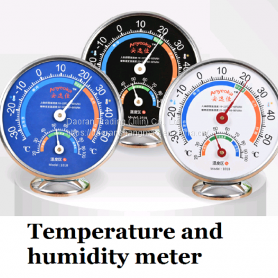 Pointer thermometer and hygrometer