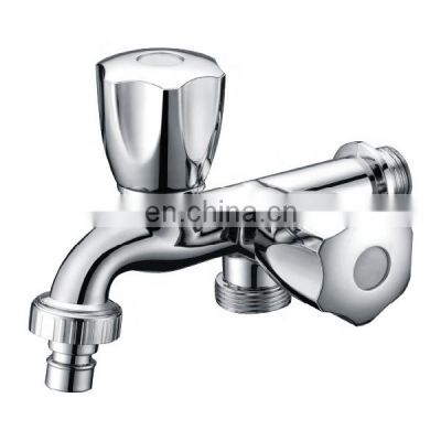 China professional manufacture two function faucet with double handle chrome finished faucet