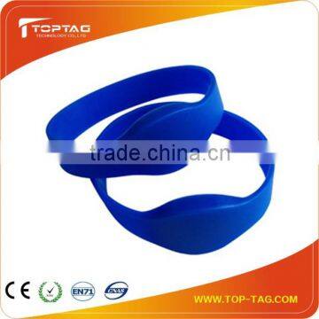 high quality Ntag203 RFID wristband dual frequencycolor simple style