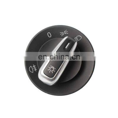 Chrome Fog Lamp Headlight Control Switch  For VW Beetle Golf Jetta Passat 3BD941531