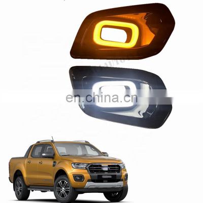 Durl Color T8 Front Led Fog Lamp For RANGER Wildtrak 2018-2020