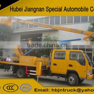 16m JAC double row articulated aerial platform truck