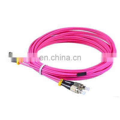 FC Duplex Multi Mode OM4 Optical Fiber Patch cord cordon de raccordement en fibre Fiber Jumper 2.0mm FC Fiber Patch cord