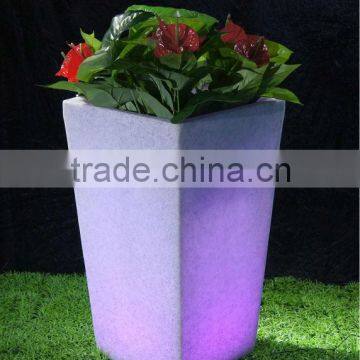 LED plastic Flower pot PBG-3040F