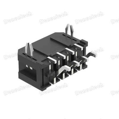 Denentech 3.00mm Wafer MX Type Dual Row Right Angle SMT Connector With Lock photo-2
