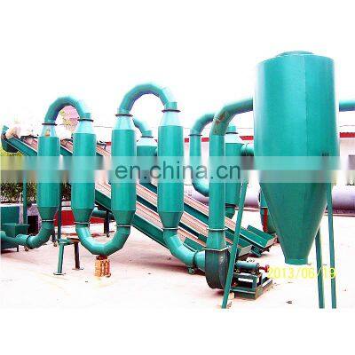 High Quality Wood Sawdust Airflow Dryer Rice Husk Wood Chips Flash Dryer Hot Air Pipe Dryer With CE For Sale