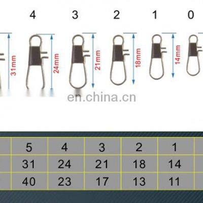 50pcs/bag Metal Pin Lure Fishing Buckle Tackle Accessories B Type Fishing Pin