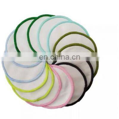 Reusable Cotton Bamboo Makeup Remover Pads Rounds Washable Cleaning Facial Organic Make up Remover pads