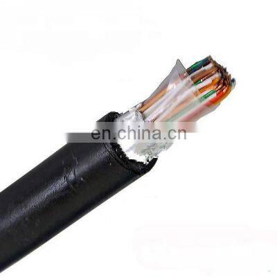 Bare Copper PVC Jacket Unshielded Cat3 White or Grey Telephone Cable