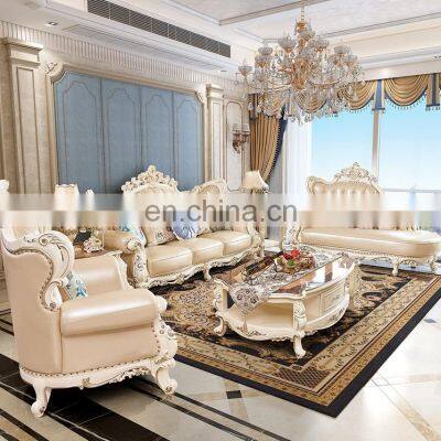 High Quality antique classic Style New Royal Sofa Set Designs Dubai Hotel