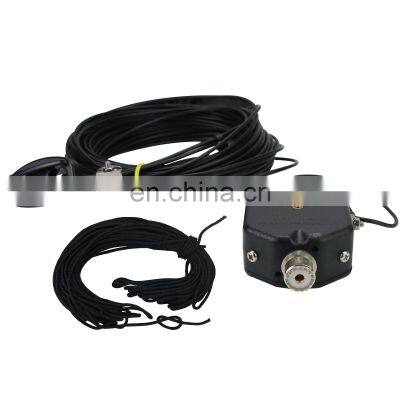 JYR4010plus Shortwave Antenna 7/14/21/28MHz Waterproof Joint HF Antenna with 4B150PLUS End-Fed Balun