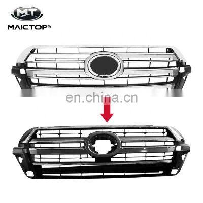 Maictop High Qualtity Chrome Grille for Land Cruiser FJ200 2014 Upgrade to 2019