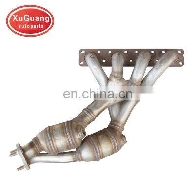 XG-AUTOPARTS fit for BMW E46 318 catalytic converter with ceramic catalyst inside for replacement