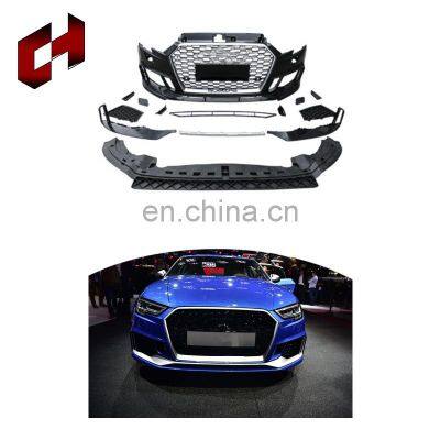 Ch Upgrade The Hood Taillights Wide Enlargement Side Skirt Front Bar Grille Body Kits For Audi A3 2017-2020 To Rs3