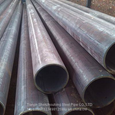 Manufacturer ERW Welded Steel Pipe Iron Black Tube Gi Galvanized Steel Pipe For Construction photo-2