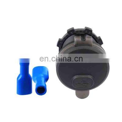 Car Charging Voltage and Current Digital Display Dual Meter QC3.0 Fast Charging 12-24V With Switch Control photo-2