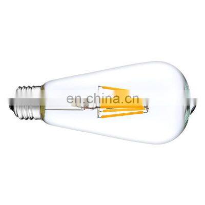 Decorative Dimmable LED Bulb Chandelier Light ST64 A19 2W 4W 6W 8W E14 E27 C35 C37 Filament Bulb photo-4