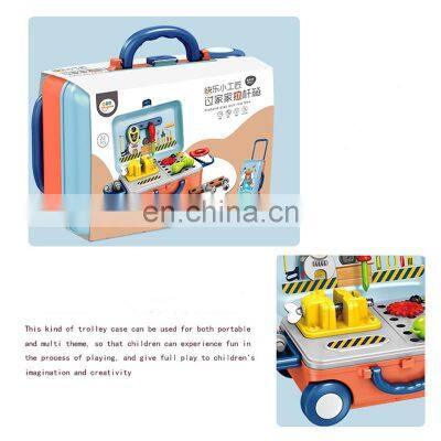 Educational Pretend Cooking Play Toy 23Pcs Plastic Kitchen Set Toy Kids Kitchen Toy Sets photo-3