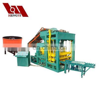 QT4-22 Cement Brick Making Machine Price in India/High Quality Manual Mud Brick Making Machine/egg Laying Block Making Machine photo-3