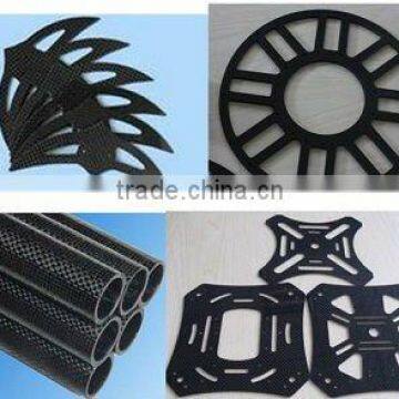 carbon fiber composite material/ tubes/pipes/strips/plate finish gloss