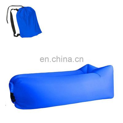 Camping Inflatable Lazy Bag Air Sofa Lying Bag Camping Lazy Sofa Mattress Portable Beach Mattress Air Lounge Chair Recliner